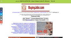 Desktop Screenshot of buyingjobs.com